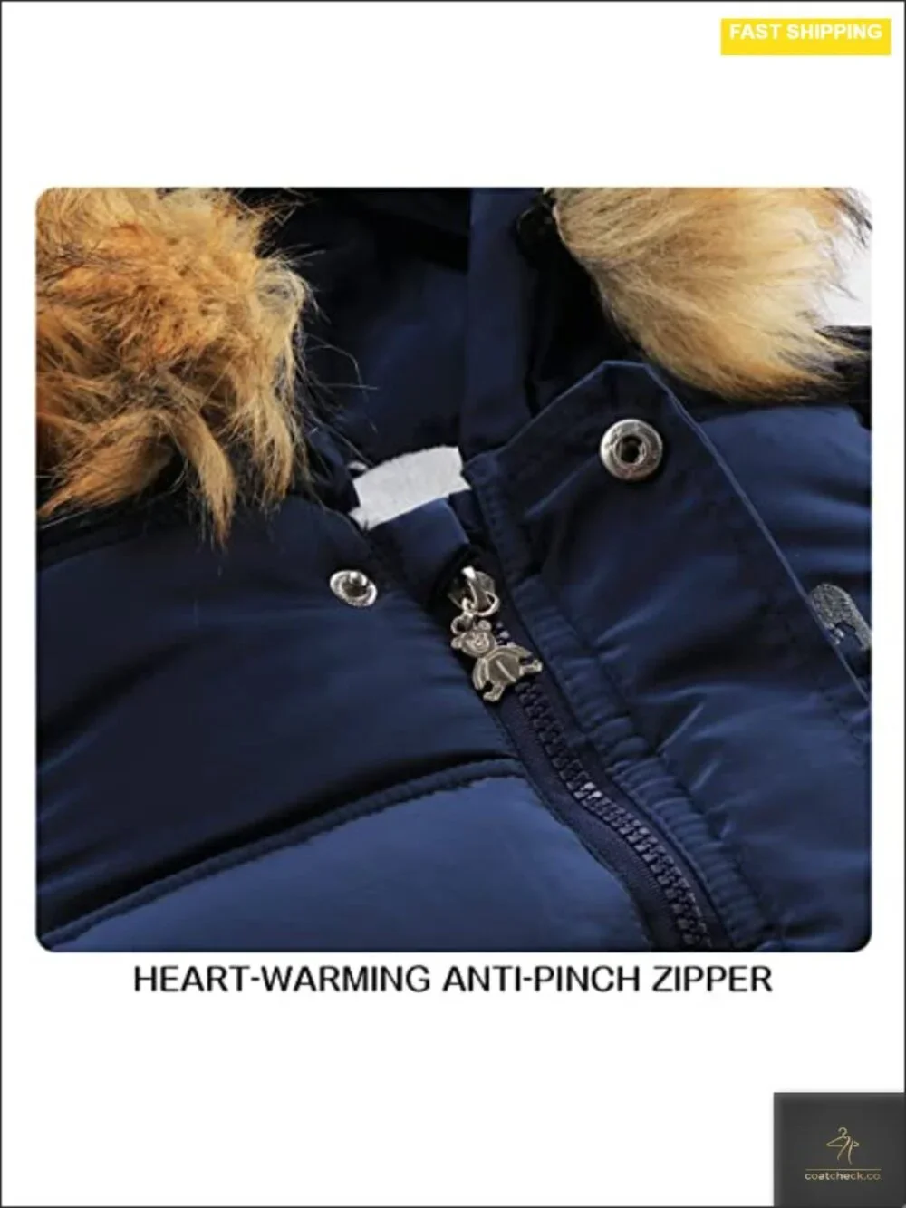 Baby Snowsuit Fleece Winter One Piece Zipper Jumpsuit